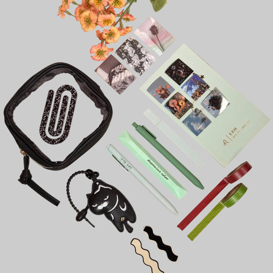 Cozy Journaling Kit | Aesthetic Stationery Set | Self Care Writing Bundle for Women